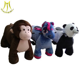 Hansel walking commercial amusement plush animal kiddie rides for sale fournisseur