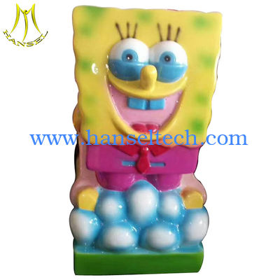 Hansel amusement park rocking electronic swing car with video games fournisseur