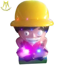 Hansel amusement fiber glass kids park games products kiddie rides for sale fournisseur