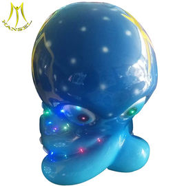 Hansel fiber glass kids park games products coin operated kids ride on octopus fournisseur