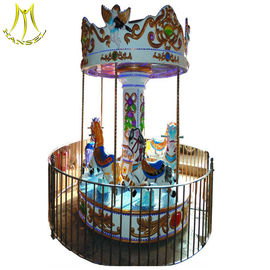Hansel mechanical horse ride for sale 3 seats mini carousel for sale fournisseur