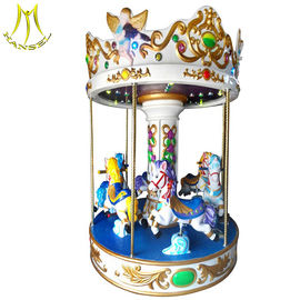 Hansel mechanical horse ride for sale 3 seats mini carousel for sale fournisseur
