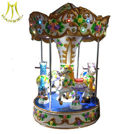 Hansel small kids carousel rides merry go round horse for sale fournisseur