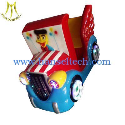 Hansel commercial grade amusement game machine kiddie rides with light fournisseur