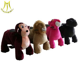 Hansel  hot-selling kids coin operated electric plush riding motorized animal fournisseur