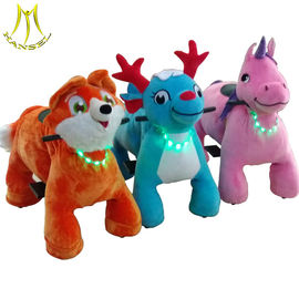Hansel mall games for kids indoor games for malls plush motorized animals fournisseur