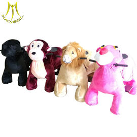 Hansel happy rides on animal plush kids ride on electric animal scooter for sale fournisseur