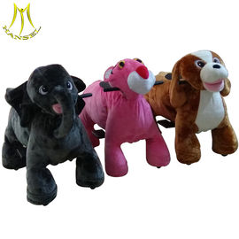 Hansel electric mountable plush motorized animal for shopping mall fournisseur