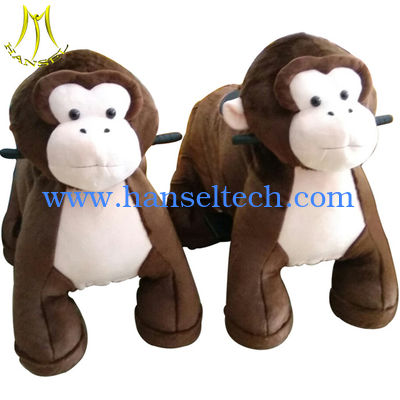 Hansel  new kids walking battery ride on plush elephant in shopping mall fournisseur