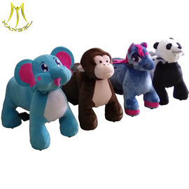 Hansel  wholesale children moving electronic ride on plush elephant fournisseur