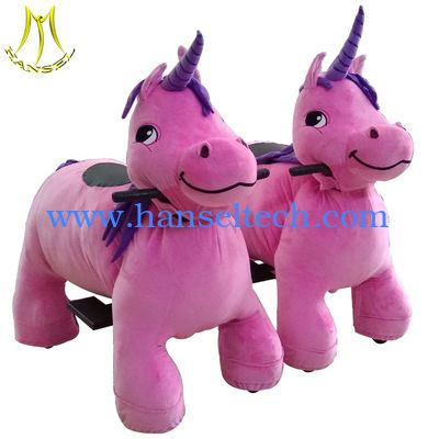 Hansel High quality plush animal design electric kids entertainment equipment fournisseur