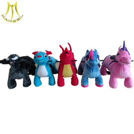 Hansel happy enjoy walking animal toys plush motorized animals in shopping mall fournisseur