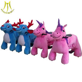 Hansel popular coin operated electric coin operated children animal rides fournisseur