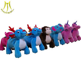 Hansel coin operated battery car walking robot ride plush toy rides for sale fournisseur