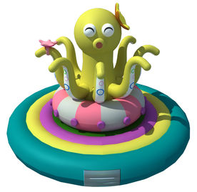 Hansel  high quality fairground equipment children mini carousel soft play equipment fournisseur