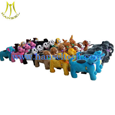 Hansel  luna park toys animal push elactrical bike animals cart ride for mall fournisseur