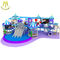 Hansel  children playground flooring kids indoor play equipment slides indoor playground for mall fournisseur