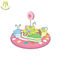Hansel  kids' amusement park game room equipment attractions for children eletric revolve cake fournisseur