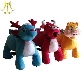 Hansel wholesale moving  battery operated motorized plush riding animals fournisseur