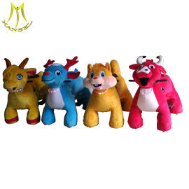 Hansel   plush toy electronic children electric car battery powered animals for game centers fournisseur