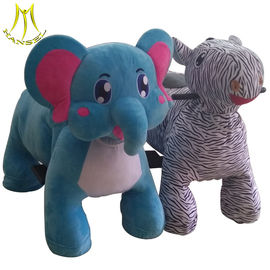Hansel Plush motorized stuffed animals electric kids ride on horse for sale fournisseur
