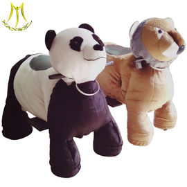 Hansel outdoor playground unicorn motorized plush animal electric scooter fournisseur