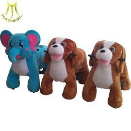 Hansel outdoor playground unicorn motorized plush animal electric scooter fournisseur