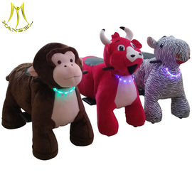 Hansel amusement park plush horse rideable coin operated walking animal ride fournisseur