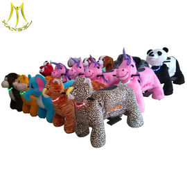 Hansel entertainment kiddy rides plush riding animals ride on animal toy fournisseur