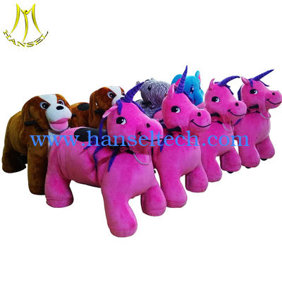 Hansel theme park games outdoor used electric animal toy for sale fournisseur