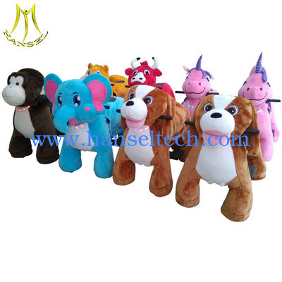 Hansel electric walking animal ride for kiddie zippy animal for children ride fournisseur