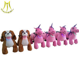 Hansel electric walking unicorn toy rides for kiddie rides for the theme park fournisseur