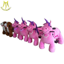 Hansel fun arcade game amchine plush animal toy for children ride fournisseur