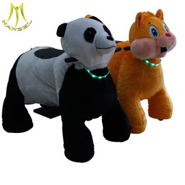 Hansel attraction kids and adults plush animal walking rides for mall fournisseur