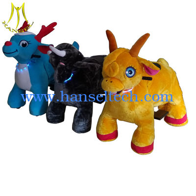 Hansel 	2018 popular animal mall ride on zippy  walking rides fournisseur