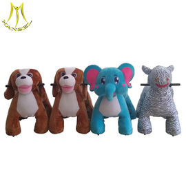 Hansel  amusement game blue elephant riding toys for kids safari animal motorcycle fournisseur