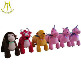 Hansel amusement park four wheeler for kids animal electronic plush toy fournisseur