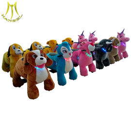 Hansel  kids in the park games plush animals riding children electric toy fournisseur