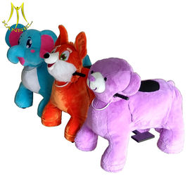 Hansel  coin operated unicorn motorized plush animal for mall fournisseur