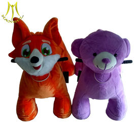 Hansel  coin operated unicorn motorized plush animal for mall fournisseur