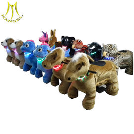 Hansel  ast profits plush animal unicorn battery ride on unicorn electronic ride on fournisseur