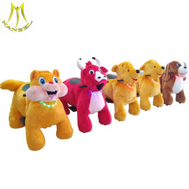 Hansel happy land toys fun park game machines plush animal ride fournisseur