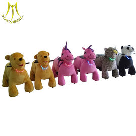 Hansel amusement electrical car plush horse ride-on play land toys fournisseur
