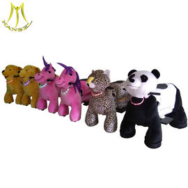Hansel high quality electric plush motorized animals for shopping mall fournisseur