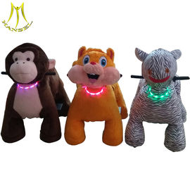 Hansel kids battery operated plush animals electric ride on animal cars fournisseur