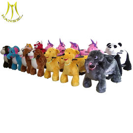 Hansel Happy electronic amusement park outdoor mall rides on animals fournisseur