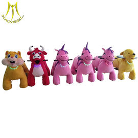 Hansel entertainment equipment stuffed motorized riding animals for mall fournisseur