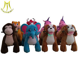 Hansel entertainment equipment stuffed motorized riding animals for mall fournisseur