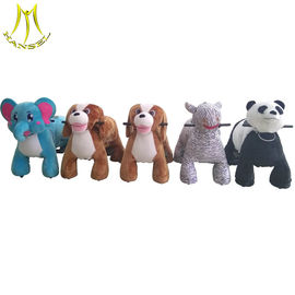 Hansel animal toy rides toy horse on wheels plush animal electric scooter fournisseur