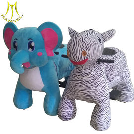 Hansel amusement indoor plush walking animals electric scooter for sale fournisseur